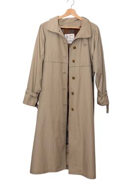 Vintage Restored London Fog Trench Coat - Women's Petite Rain Coat with Lining